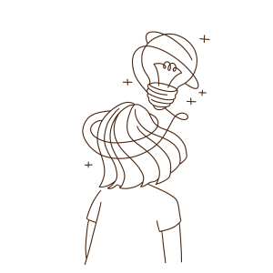 texterin-ausgeschrieben-gut-illustration